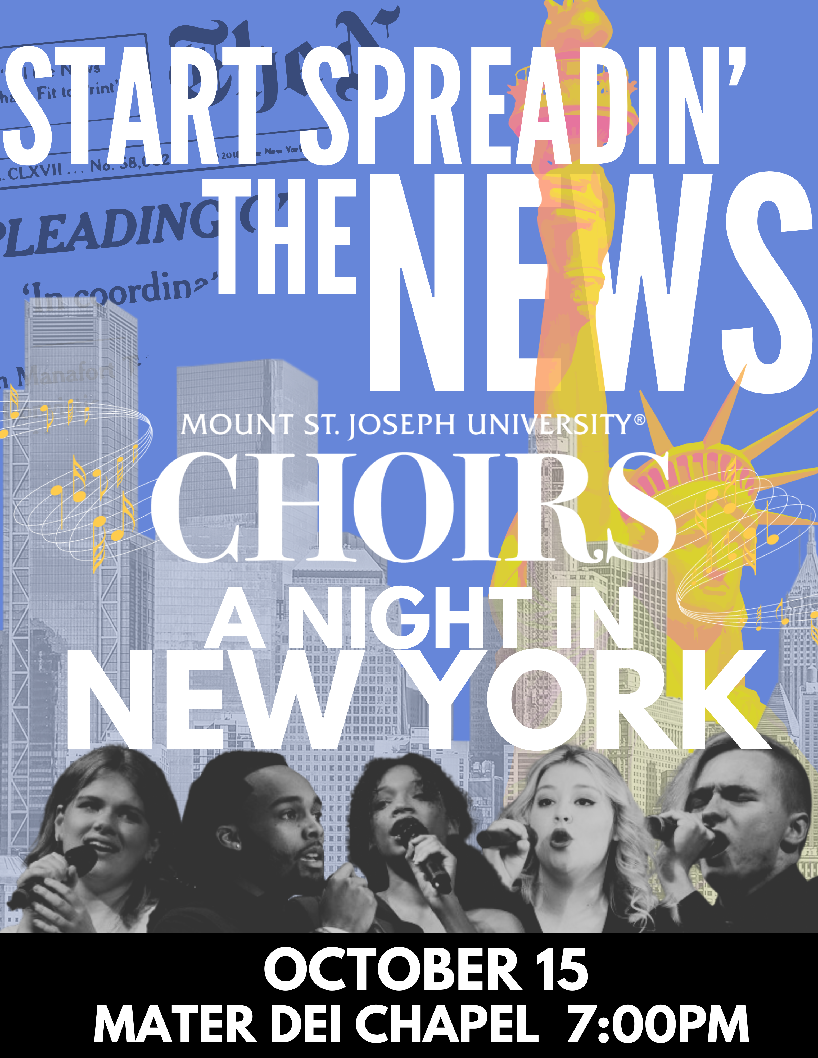 choir nyc poster