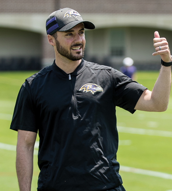 Jesse Minter '05, Baltimore Ravens Head Coach