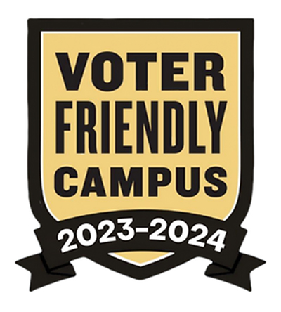 Voter Friendly Campus badge logo